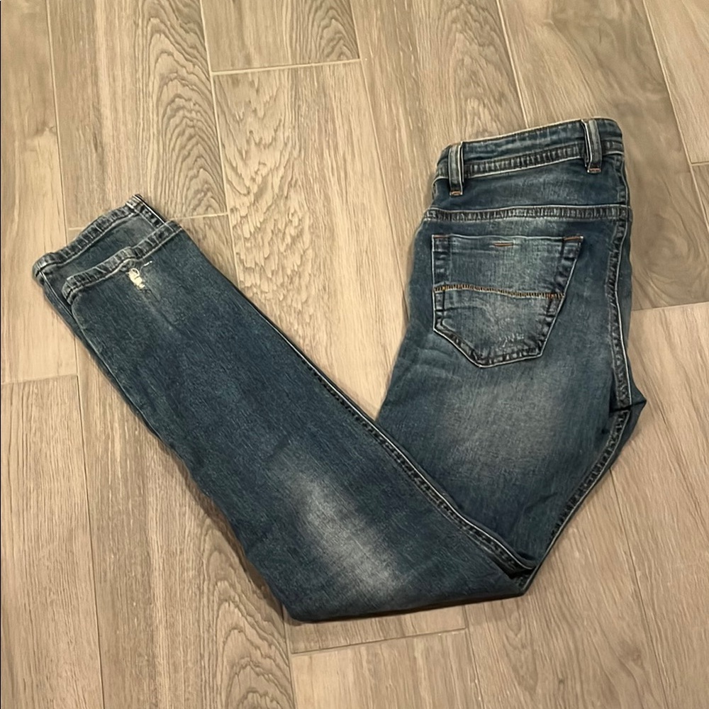Diesel Girls Blue Jeans Size: 12